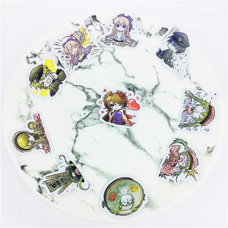 

38 PCS Anime boy girl everyday Stickers Crafts And Scrapbooking stickers book Student label Decorative sticker DIY Stationery