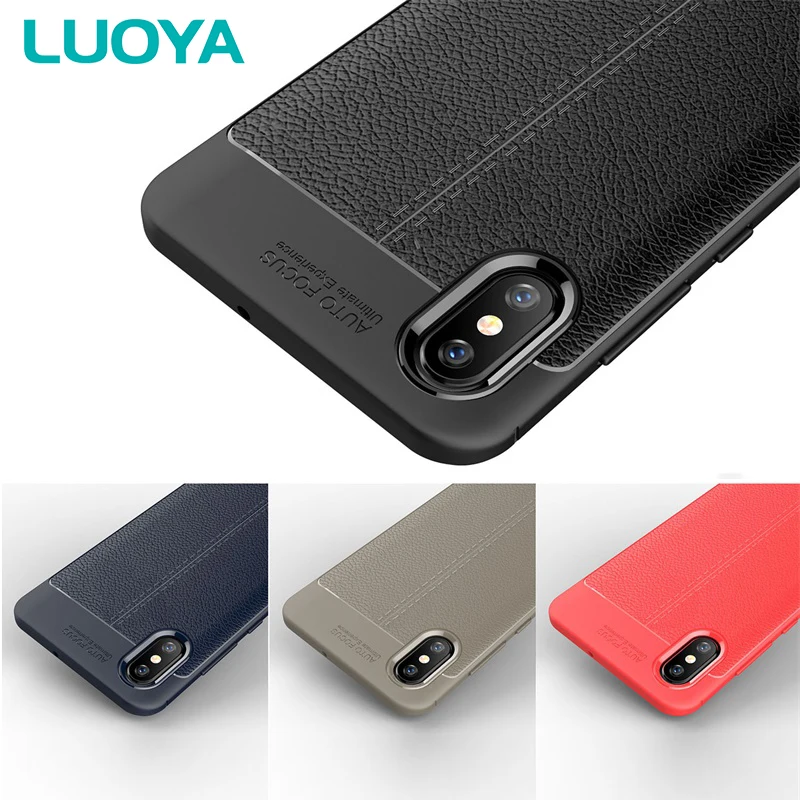 LUOYA Soft Silicone For Xiaomi Mi 8 Explorer Leather phone protector Case MI8 Cover Shockproof Coque |