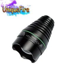 UniqueFire 50 мм головка подходит для 1508 фонарик Фонарь дизайн Lotus Attack(не включены прямые светодиодные таблетки и драйвер