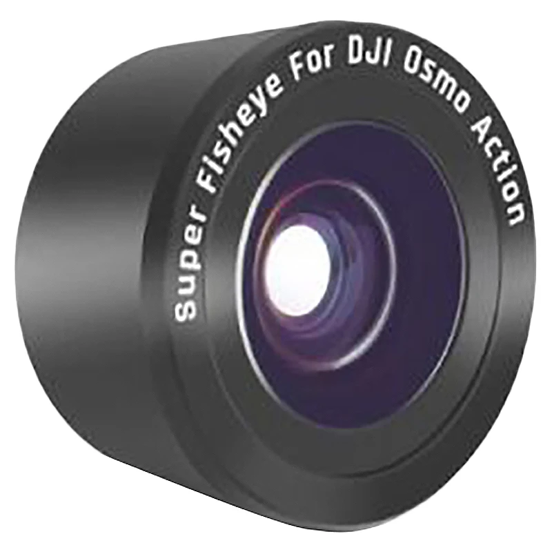 Underwater Sports Camera External Optical Glass Fisheye Lens For Osmo Action Underwater Sports Camera External Optical Glass Fisheye Lens For Osmo Action