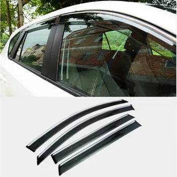 

FOR 2012-2016 CX-5 SIDE doors and windows shade GUARD RAIN lead off line accessories WEATHERSHIELDS wind figure