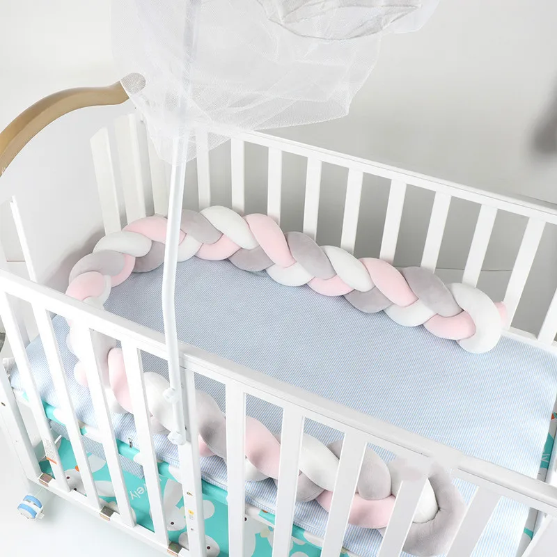 Бампер для детской кроватки Tour De Lit Bebe Tresse бампер новорожденного ребенка