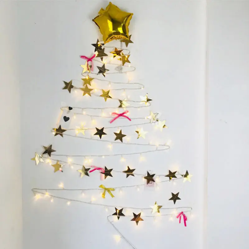 

Wall Hanging Banner Pendant Flag Christmas Pentagram Birthday Party Home Decors Fashion Design Stars Party Banners