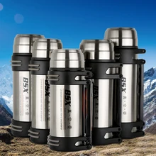 Keelorn wasserflasche 1200 ml 1600 ml 1800 ml 2000 ml 304 edelstahl hochvakuum reise topf gurt wasserflasche
