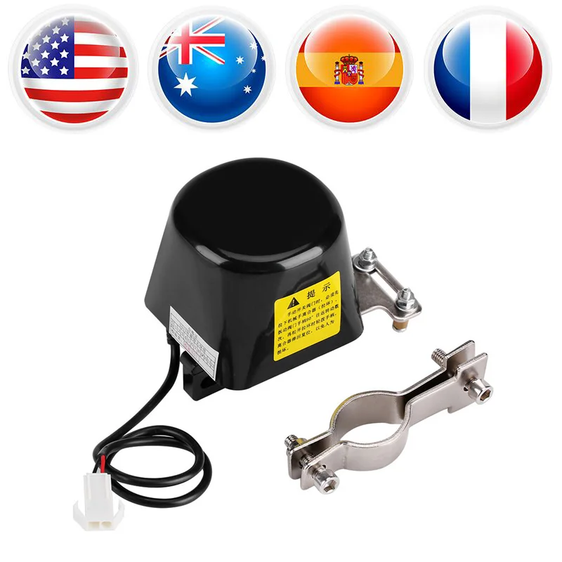 Электрический рычаг газовый клапан G1/2 дюйма 1.6MPa Автоматический манипулятор запорный клапан водопровод устройство безопасности жидкий клапан