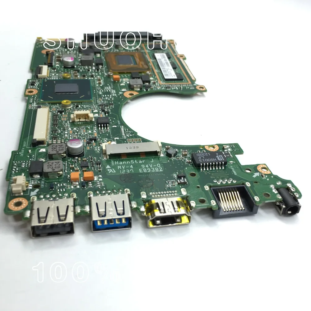 Материнская плата KEFU для ноутбука ASUS I5 3317U 4G/Memory X202E X201E S200E X201EP протестированная на