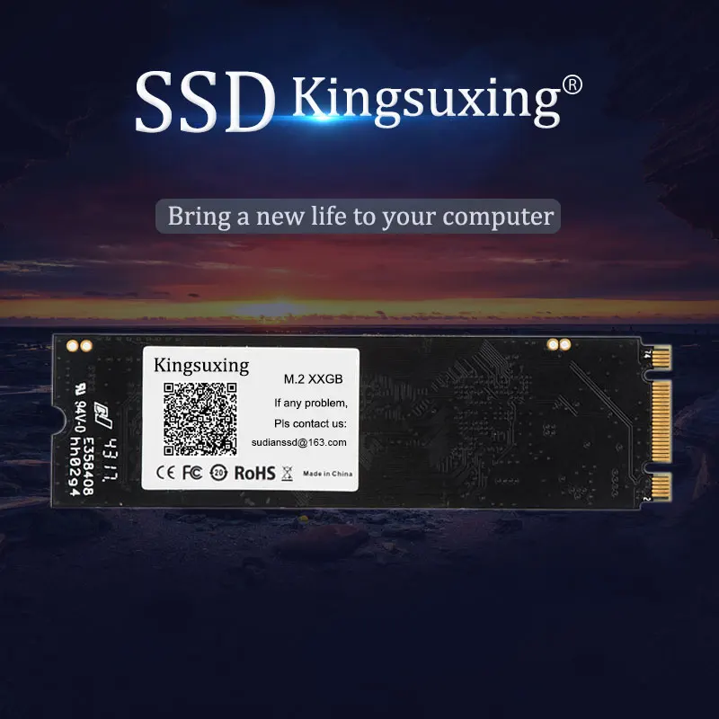 Kingsuxing M.2 ssd 64 ГБ 120 ГБ 240 ГБ 480 ГБ NGFF M.2 SATA 2280 SSD m2 твердотельный накопитель для ноутбука компьютера ПК