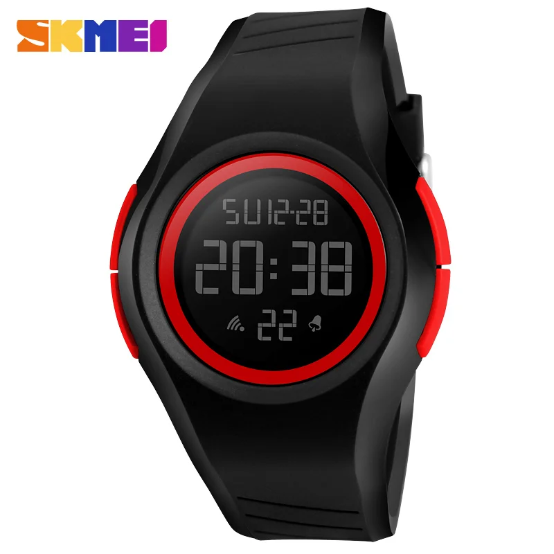 

New Fashion SKMEI Brand Stop Watch Men 50M Waterproof LED Digital Sports Watches Military Outdoor Watch Wrist Men's Electronic
