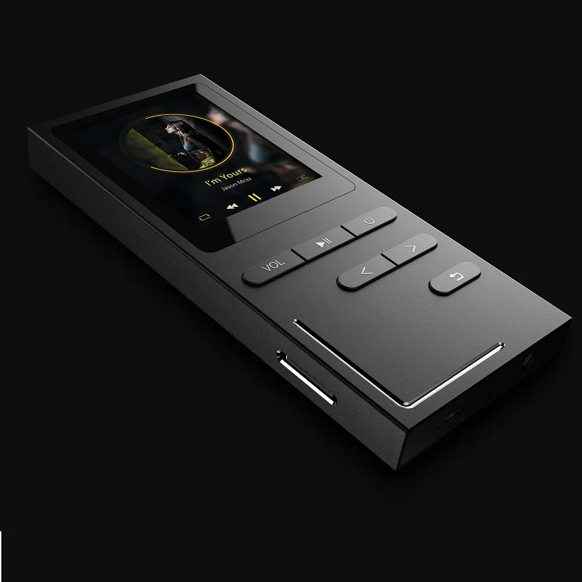 GERUIDA Новый MP4 плеер полностью металлический с диктофоном громкоговорителем