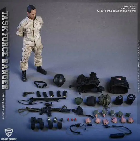 1/12 сумасшедшая фигурка LW002 US Miliary Special Force(ASOC) Мужская фигурка солдата игрушка - Цвет: LW002 US Miliary