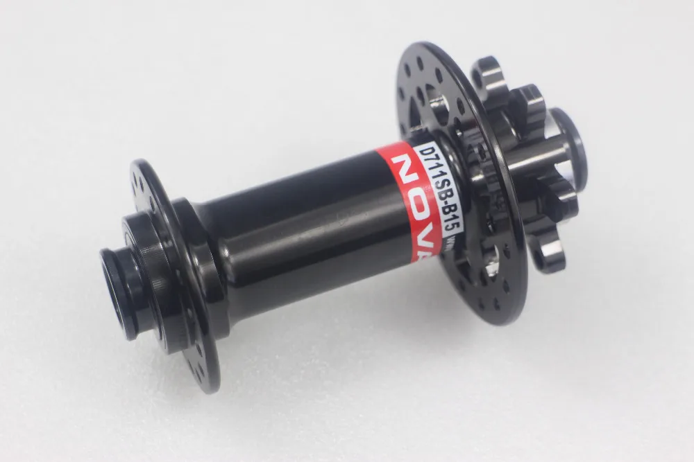Novatec D711SB B15 boost disc front hub, O.L.D. 110mm x 15mm thru axle