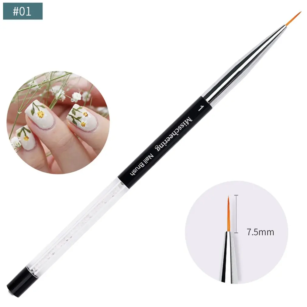 Nail Art Pen ногтей Живопись Pen Super Fine кисть ногтей оборудование