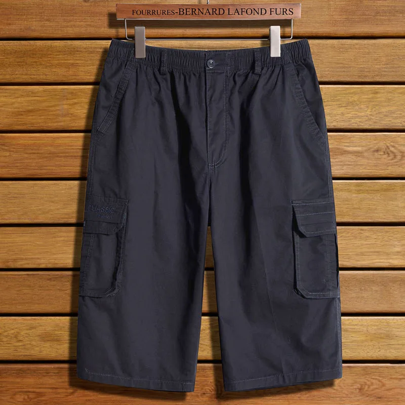 Отличное качество по колено Pantalones, De Los Hombres свободные плюс Размеры бермуды Hombre