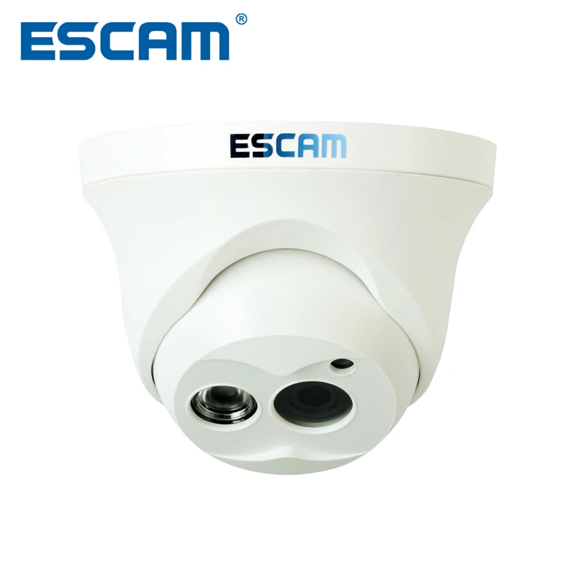 IP камера Escam OWL QD100 с ночным видением Onvif объектив 3 6 мм HD 720P H.264 1/4 CMOS P2P мини