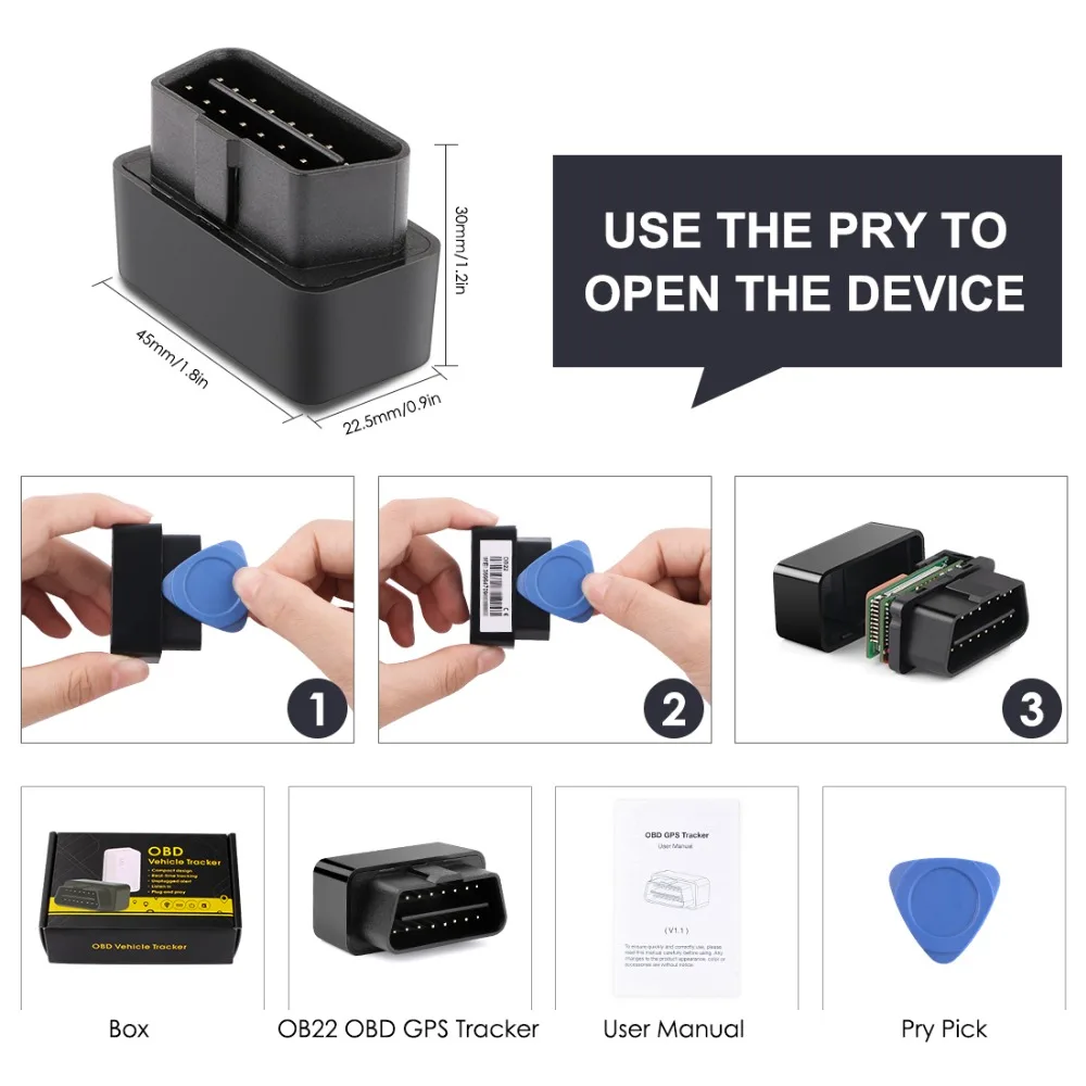 OBD gps трекер Автомобильный OBD штекер гео забор SOS трекер Вибрация Низкая батарея превышение скорости сигнализации 2G GSM Мини OBD трекер локатор