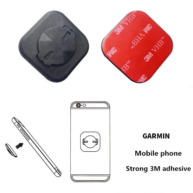 Подходит для Garmin/Cateye/Bryton велосипедного компьютера Монтажный Кронштейн удлинитель качественный адаптер черный/красный