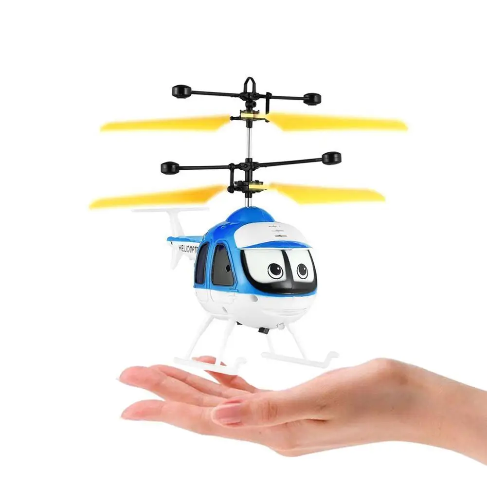 Индукционные летающие игрушки RC вертолет мультипликационный пульт