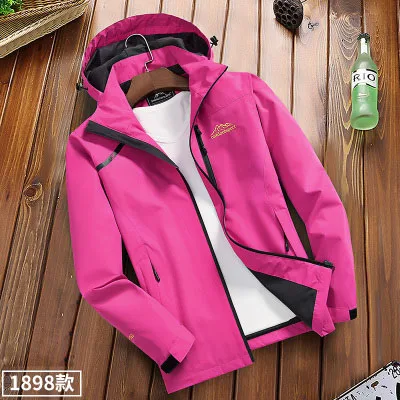 

New Spring Autumn Winter womens Softshell Hiking Jackets ladies Waterproof Windproof Camping Trekking Climbing Coat wind coat