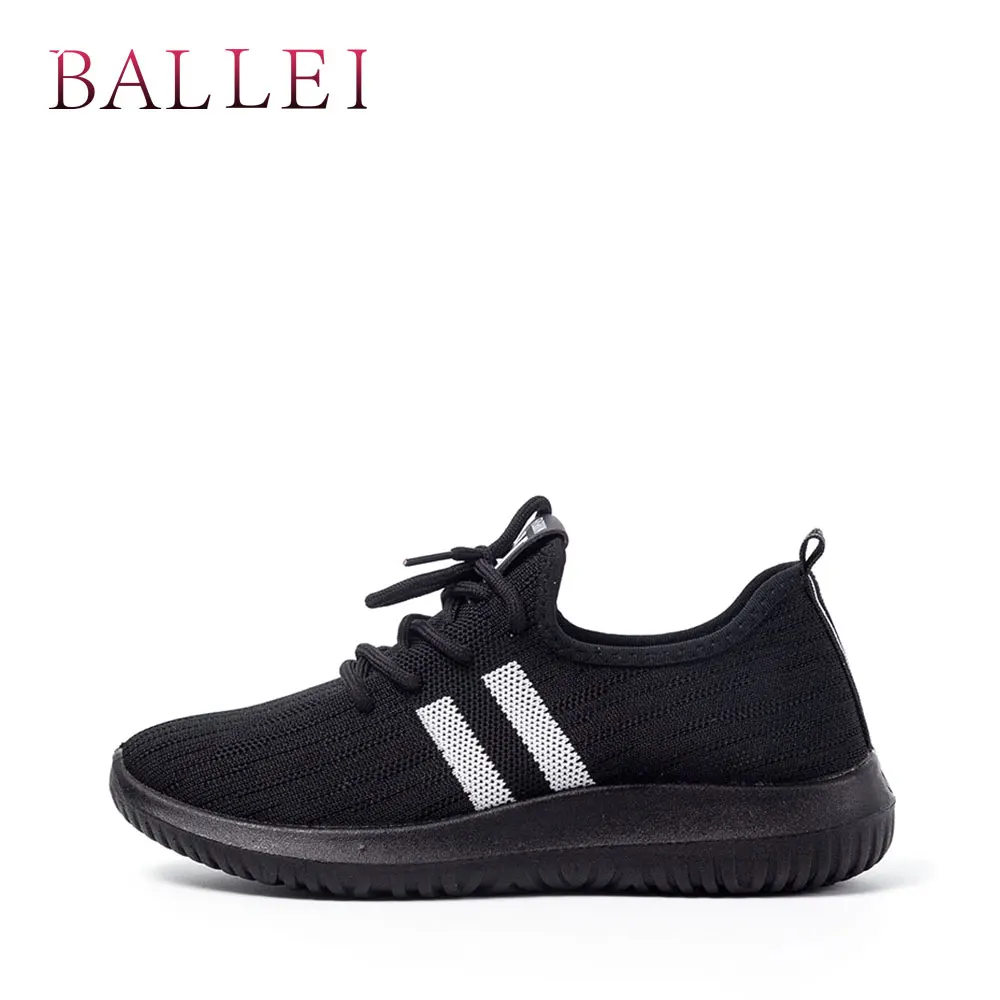 

BALLEI High Quality Woman Luxury Sports Shoes Handmade Air Mesh Round Toe Soft Heel Shoes Fashion Casual Classic Retro Shoes N64