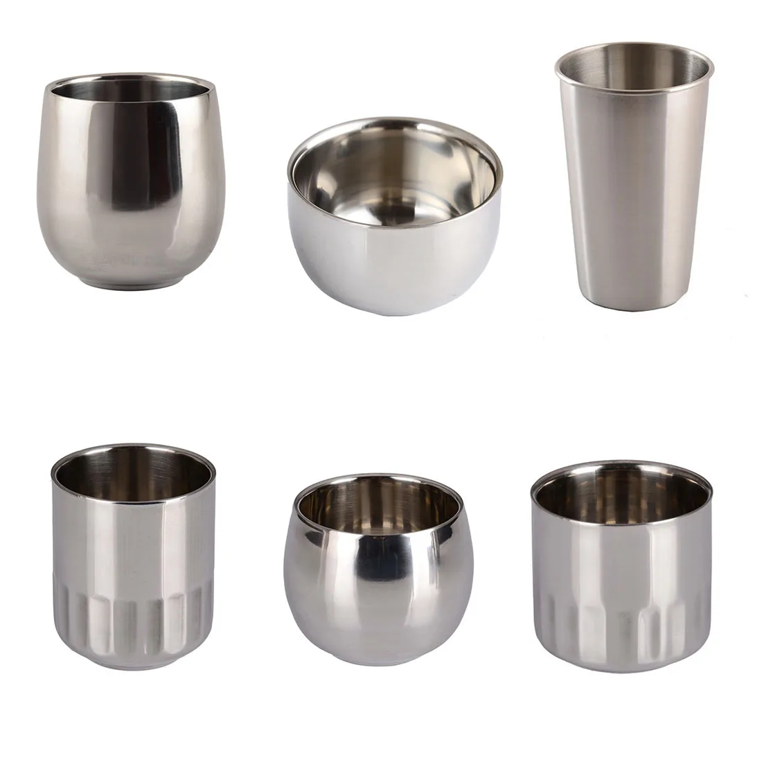 Multi Size Coffee Mug Stainless Steel Portable Useful Mug Cup Travel
Tumbler Coffee Wine Beer Mug Tea Water Cup