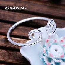 Kjjeaxcmy стерлингового серебра 999 модные креативные смирительная рубашка одна тысяча чистого серебра браслет