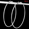 EKUSTYEE Brand 4 Size Big Hoop Earring for Women Jewelry Mother Gold Color Fashion Jewelry Bijoux Accessory Birthday Brincos ► Photo 3/5