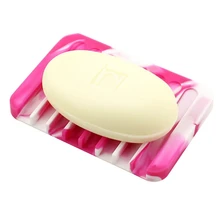 1 шт. силиконовый кухонный гибкий держатель для мыла и тарелок для ванной комнаты, поднос для мыла, Прямая