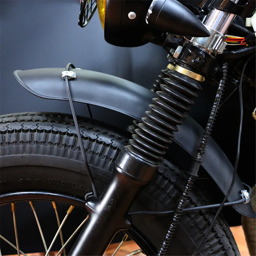ハーレー,ホンダ,ヤマハ,スズキ,カフェレーサー用のユニバーサルモーターサイクルマッドガード,レトロなフロントフェンダー,ブラック|Covers Ornamental Mouldings| - AliExpress ハーレー,ホンダ,ヤマハ,スズキ,カフェレーサー用のユニバーサルモーターサイクルマッドガード,レトロなフロントフェンダー,ブラック|Covers Ornamental Mouldings| - AliExpress