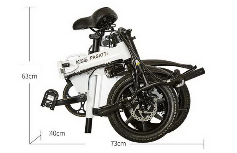 310442/48 V литиевая батарея обувь для мужчин и женщин складной электромобиль/междугородной Бег мини миниатюрные складные батарея электрический велосипед