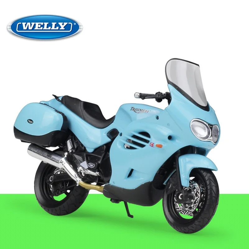 

1:18 Welly TRIUMPH Trophy 2002 Touring Alloy Diecast Motorcycle
