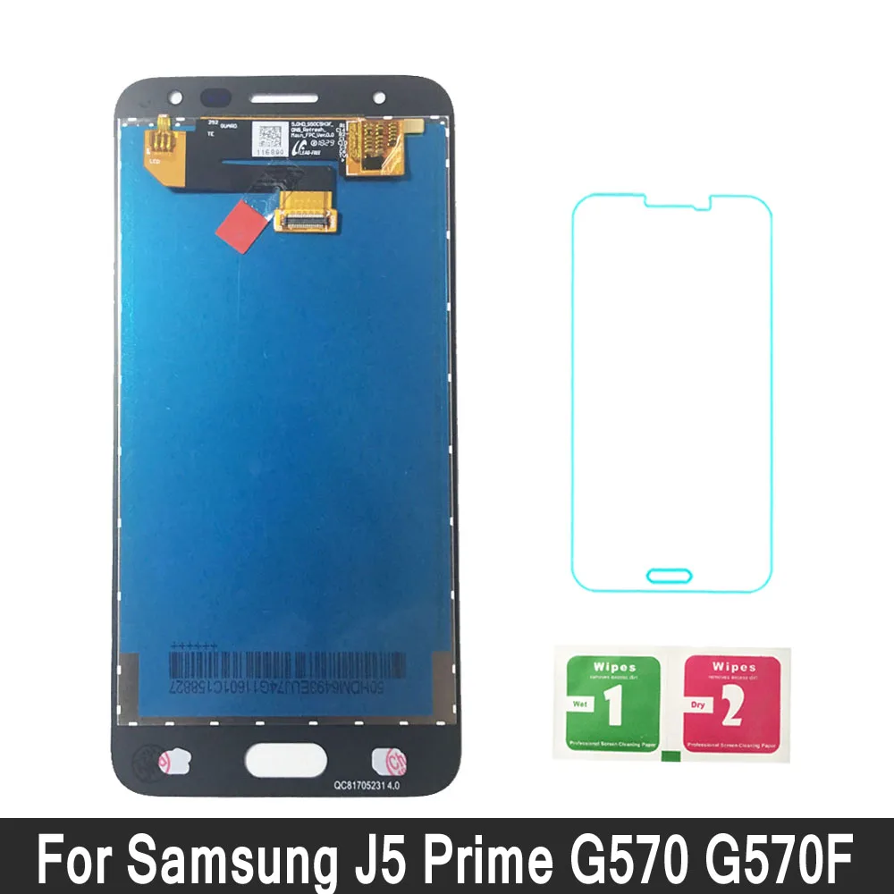 

For Samsung Galaxy J5 Prime LCD Display Touch Screen Digitizer Assembly Single Double Hole Replacement For J5 Prime G570 G570F