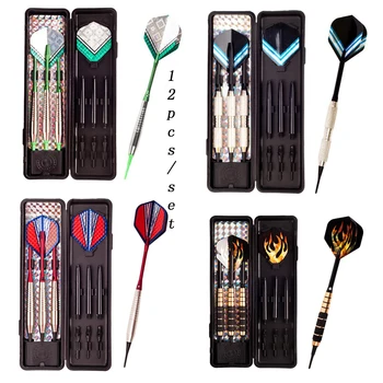 

High Quality 12pcs Electronic Soft Darts Professional Darts Entertainment Game Darts 4 Set