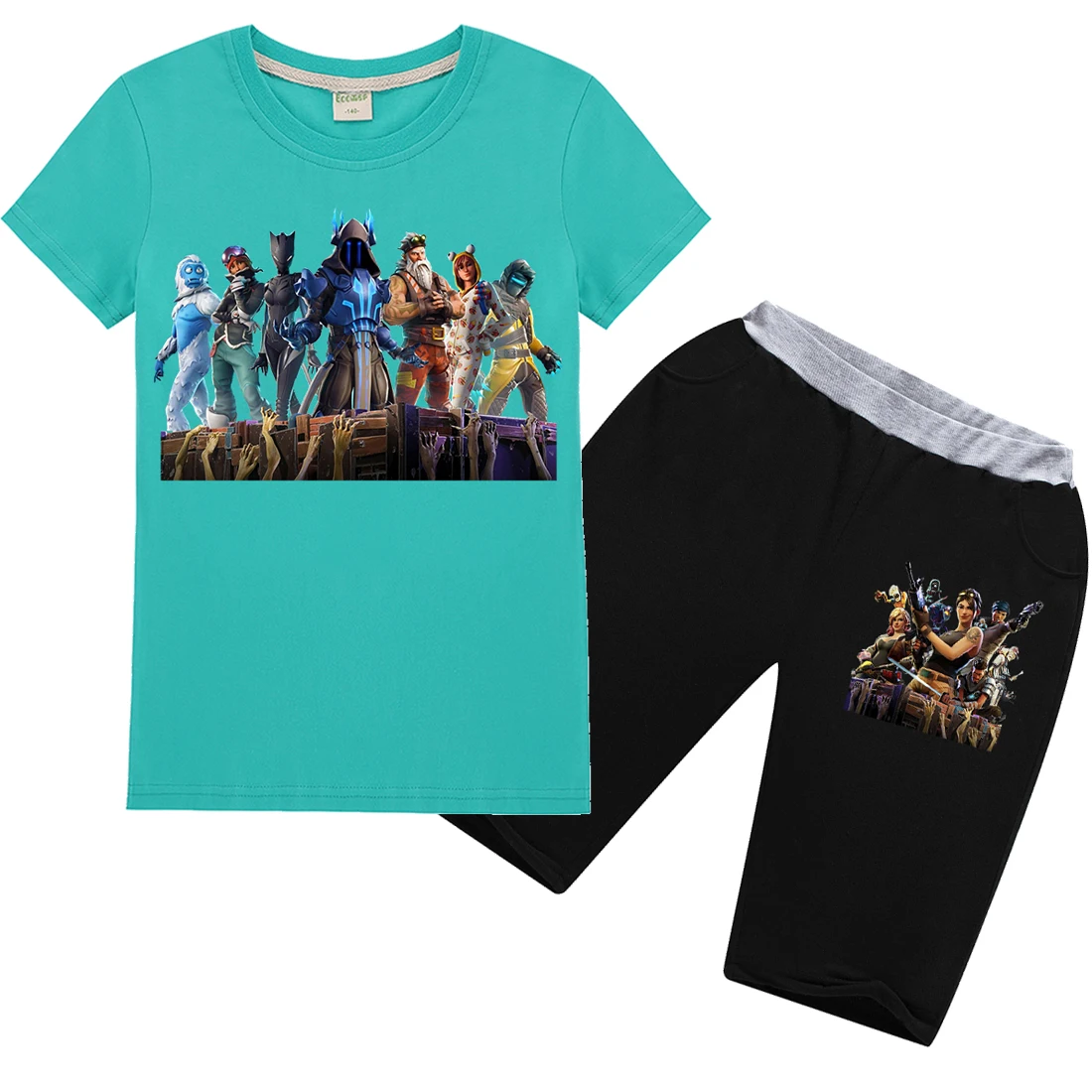 

Baby Boys Girls Summer Clothes Fashion Cotton Set fashion Printed Fruit Sports Suit for Boy T-Shirt+Shorts Children'S Clothing