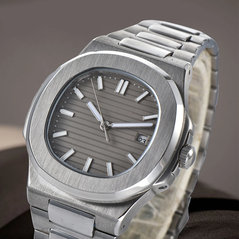 nautilus grey dial