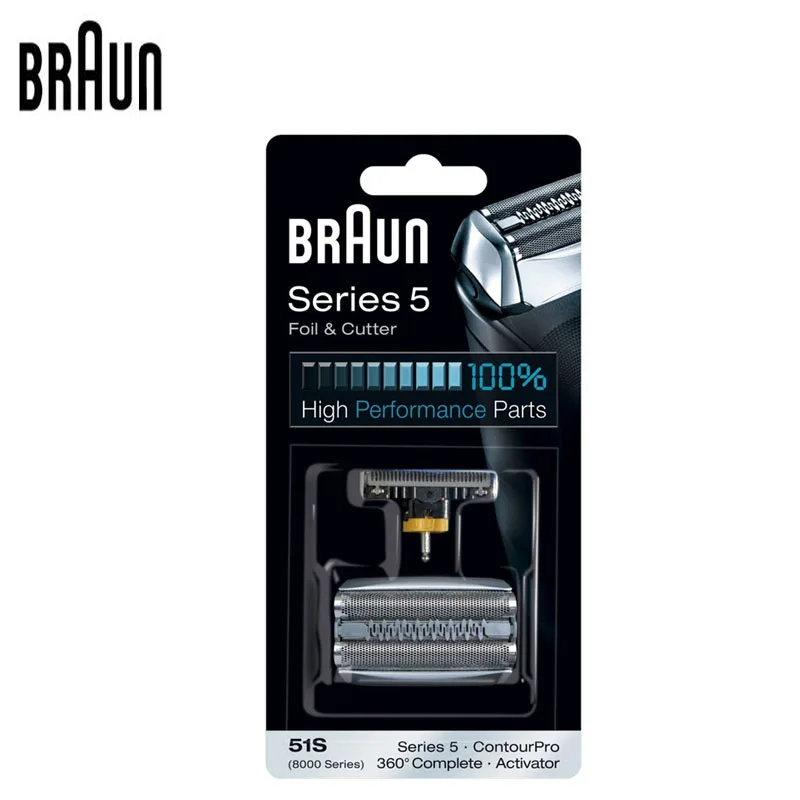 Сменные лезвия для Электробритва Braun 51S 5 головок бритвы (8998 8595 8590 5643 5644 5645 550 новый