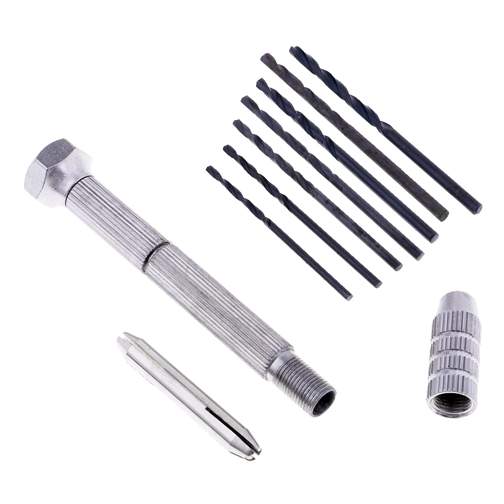  7x Craft Hobby DIY Hand Tool Drill 1.8-3mm Head for Bandai HG RG SD Models