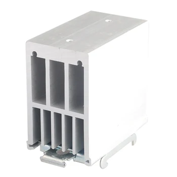 

I75 Aluminum Heat Sink Dissipator For Single Phase Solid State Relay SSR 40A 75X43x71mm Heat Dissipation Radiator Newest