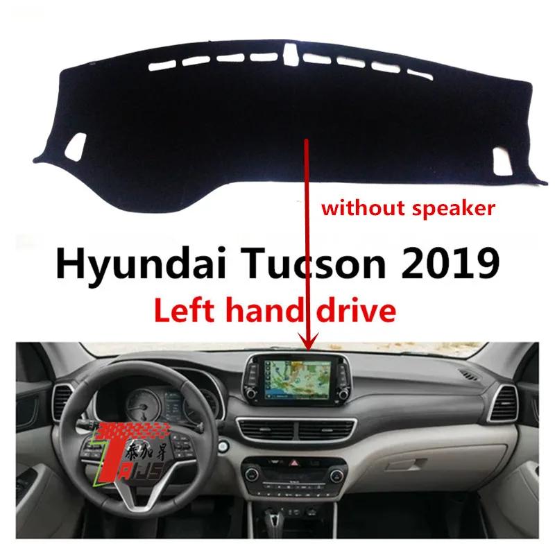 TAIJS Солнцезащитный коврик с левым рулем для Hyundai Tucson пылезащитный приборной