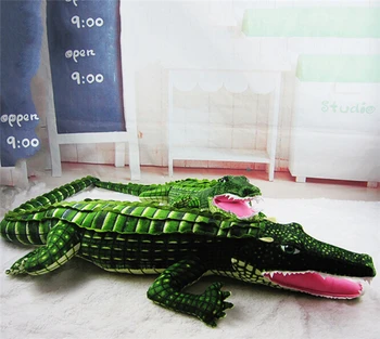 

1m One Piece New Arrival Stuffed Creative Animals Doll Big Size Simulation Crocodile Plush Toy Cushion Pillow Toys WL48