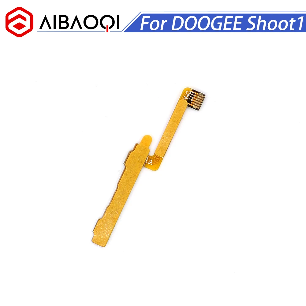 AiBaoQi Кнопка громкости гибкий кабель FPC Для Doogee Shoot 1 сотового телефона