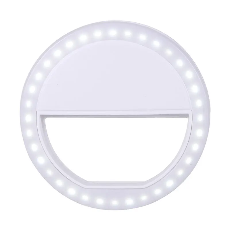 Новое поступление USB зарядка селфи портативная вспышка Led камера телефон фотография кольцо светильник для iPhone X 7 8 huawei Xiaomi смартфон