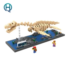 Mini Nano Blocks Dinosaur LOZ Building Blocks Plesiosaur Action Figure Diamond Blocks Compatible Legoelieds 9027