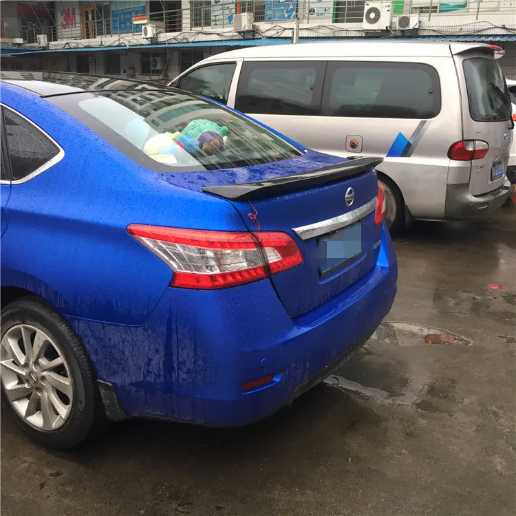 Для Nissan Sentra спойлер увеличенный ABS Материал заднее крыло праймер цвет задний спойлер для Nissan Sentra спойлер 2012