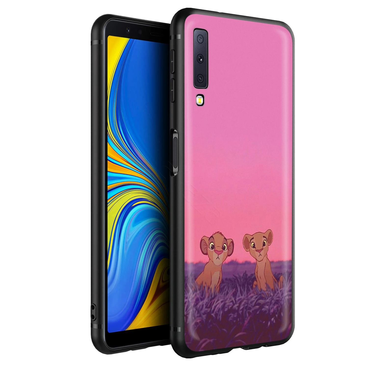 Lavaza мультфильм «Король Лев», чехол для samsung Galaxy S10 S9 S8 S7 S6 Plus Note 9 8 M30 M20 M10 край