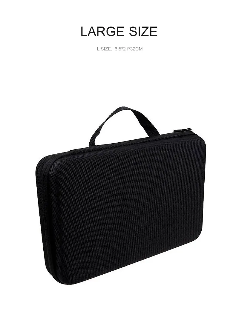 Travel Case Storage Collection Bag Box Protective Action Cameras Bags for Gopro Hero 34 Sj4000 for Xiaomi Yi Action Camera (8)