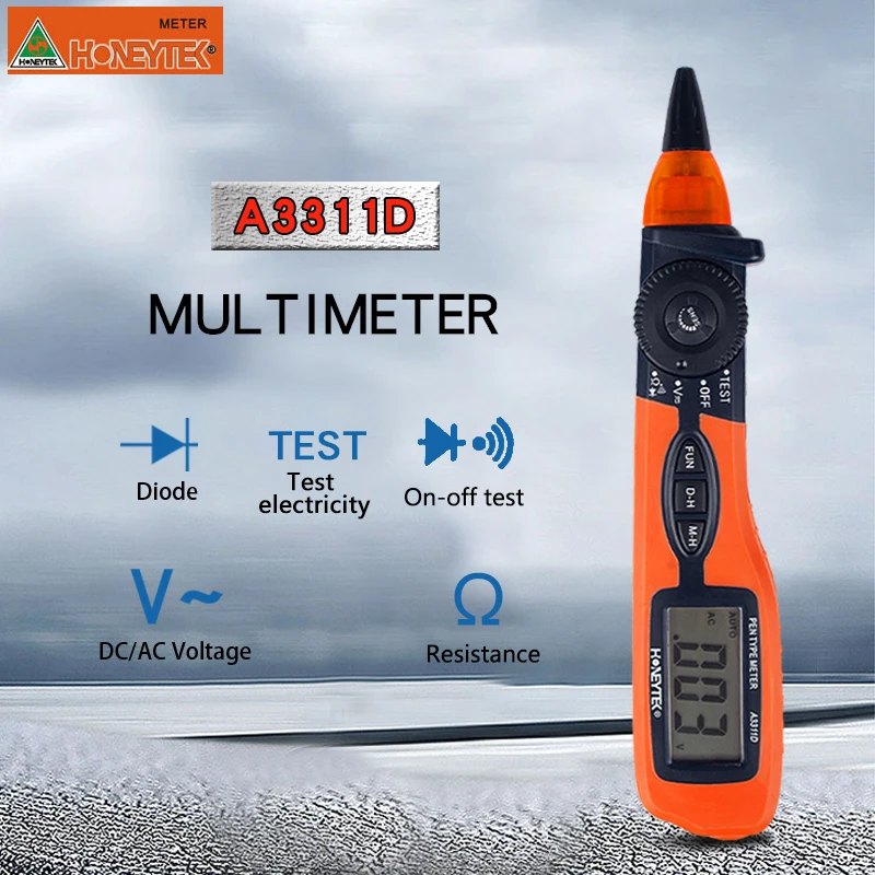 

Multimeter Pen Type Meter Auto Range Digital Multimeter AC/DC Voltage Detector multimeter Meter tester Multifunctional Meter