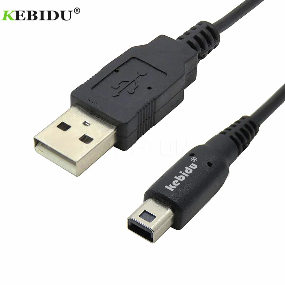 

KEBIDU 1M Micro USB Data Sync Charger Cable Cord Line Lead wire For Gameboy 3DS XL LL Charing USB cable 1.2M Hot Sales