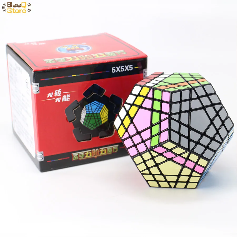 Shengshou Wumofang 5x5x5 магический куб Shengshou Gigaminx 5x5 профессиональный куб додекаэдра Твист Головоломка Обучающие Развивающие игрушки