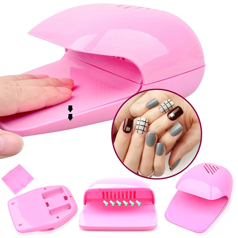 Portable Mini UV Touch Type Nail Dryer For Curing Nail Gel Polish Dryer Winds Uniform Quickly