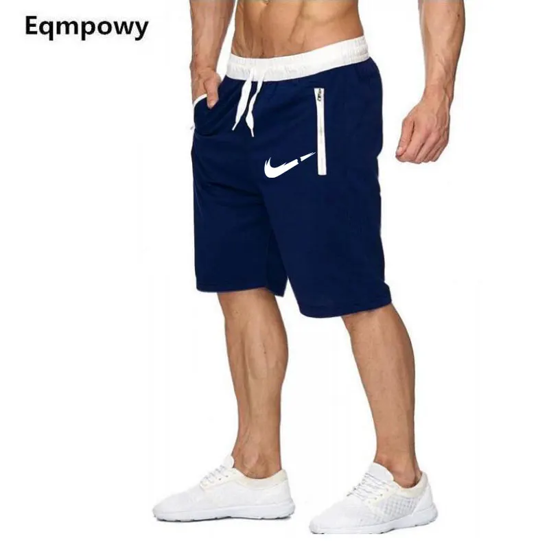 

2019 NEW Summer Brand Mens Jogger Sporting Thin Shorts Men Black Bodybuilding Short Pants Male Fitness Gyms Shorts for workout
